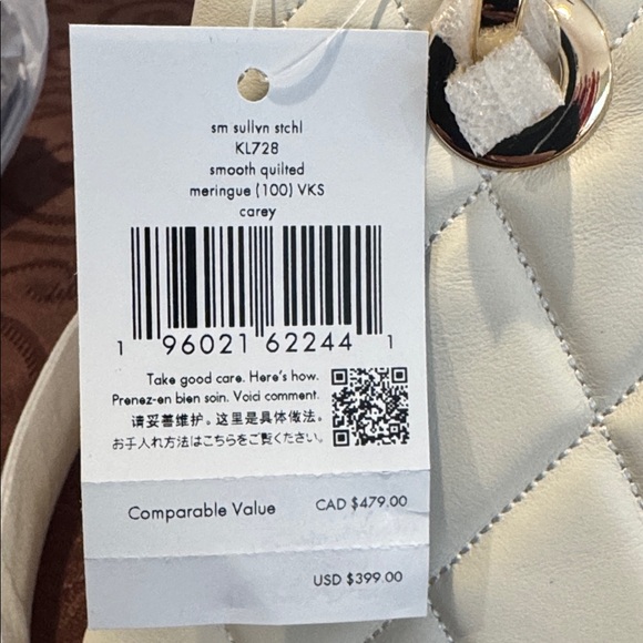 ♠️Kate Spade New York Carey Quilted Leather Satchel. - Picture 9 of 15